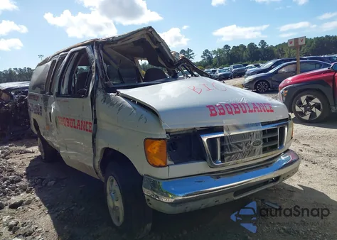 2004 Ford E-350 Super Duty Chateau/Xl/Xlt из США, поврежденный, VIN 1FBNE31LX4HA85538